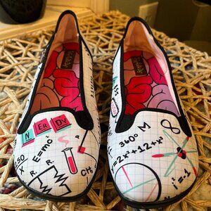 Hot Chocolate Design "Nerdy" flats